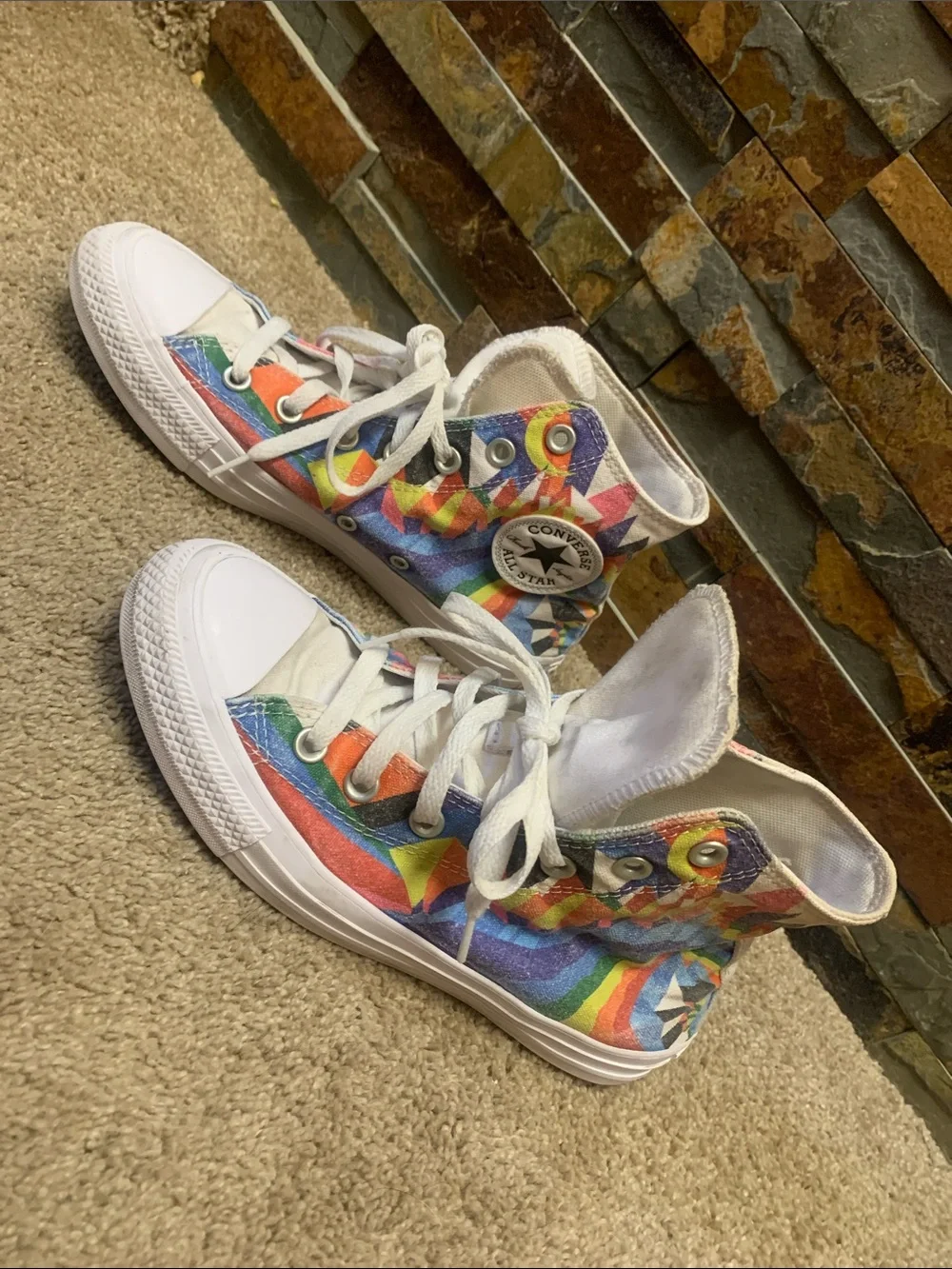 Converse Chuck Taylor All Star High 'Pride' (170822C) men’s 5.5/ women’s 7.5